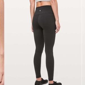 Lululemon Black Wunder Under High-Rise Tights Full-On Luon | Black | Size 4
